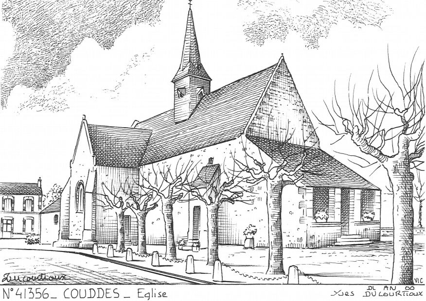 N 41356 - COUDDES - église