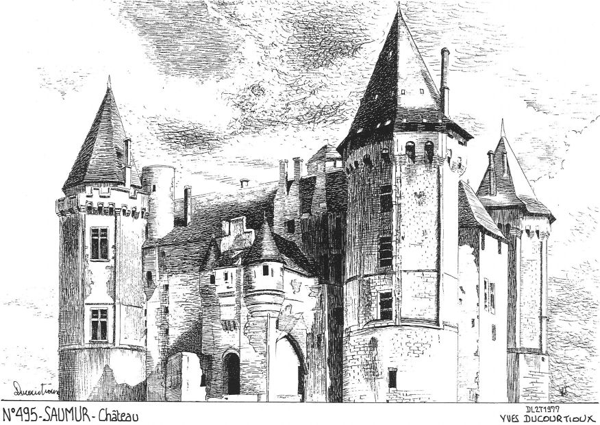 N 49005 - SAUMUR - château