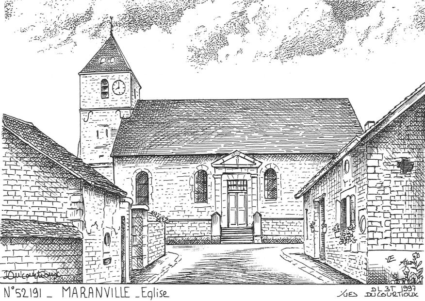 N 52191 - MARANVILLE - église