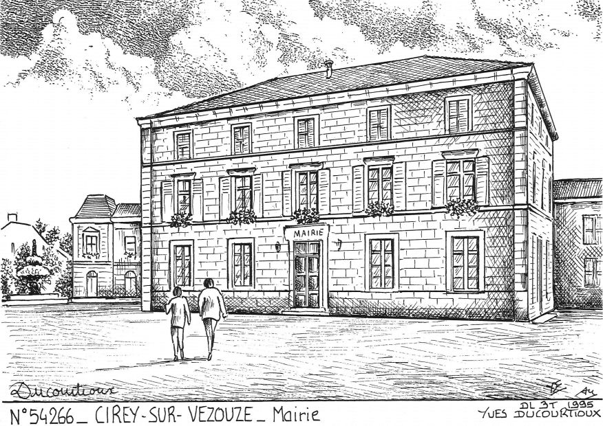N 54266 - CIREY SUR VEZOUZE - mairie