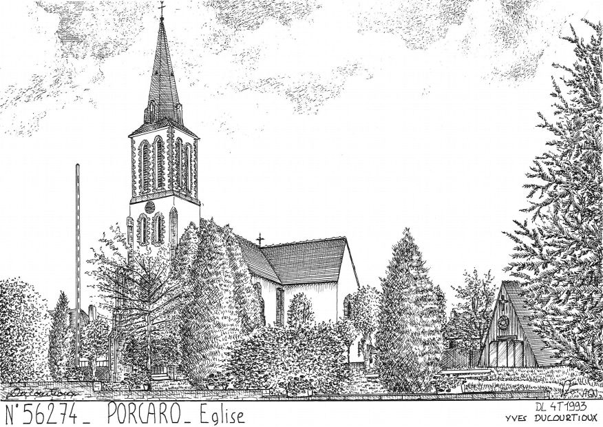 N 56274 - PORCARO - église