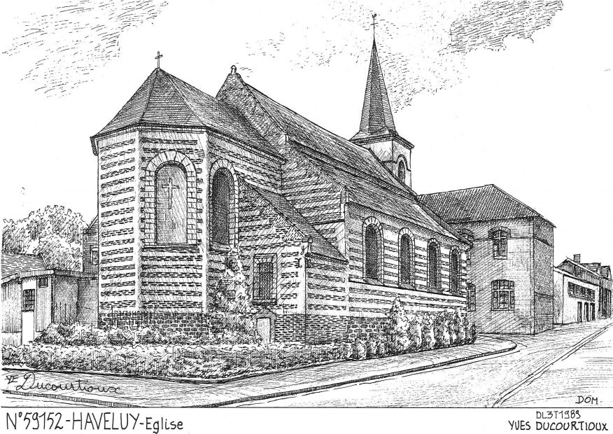 N 59152 - HAVELUY - église