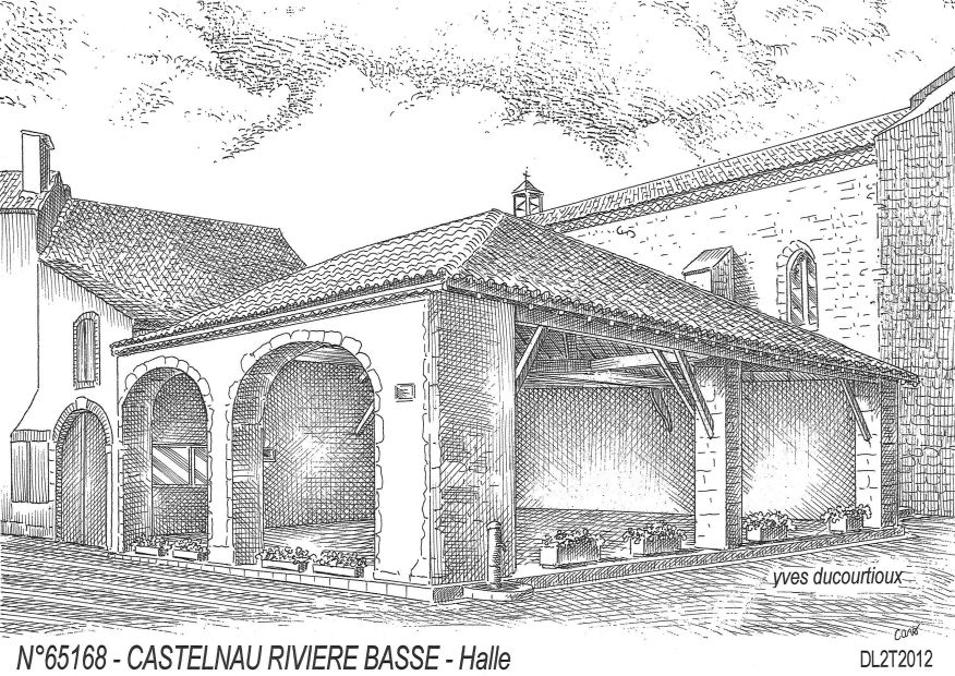 N 65168 - CASTELNAU RIVIERE BASSE - halle