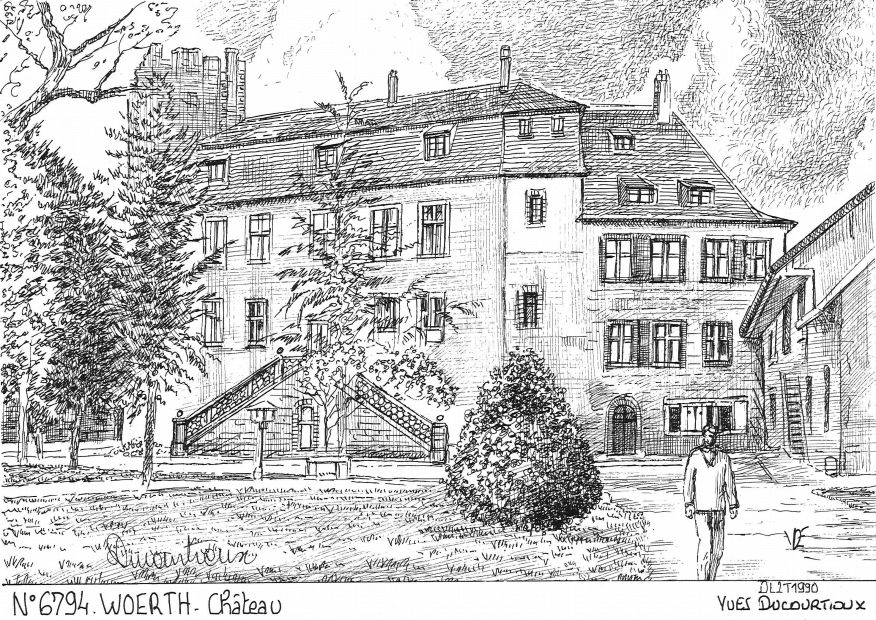 N 67094 - WOERTH - château