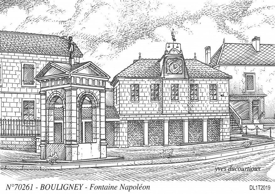 N 70261 - BOULIGNEY - fontaine napol�on