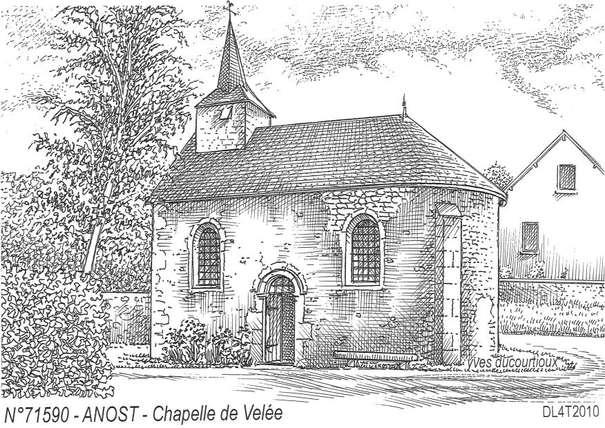 N 71590 - ANOST - chapelle de vel�e