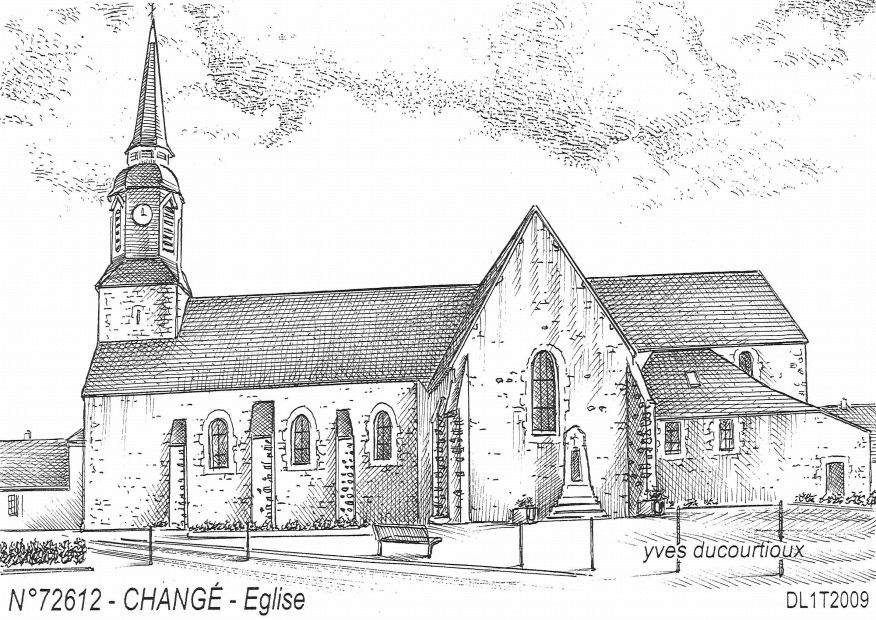 N 72612 - CHANGE - église