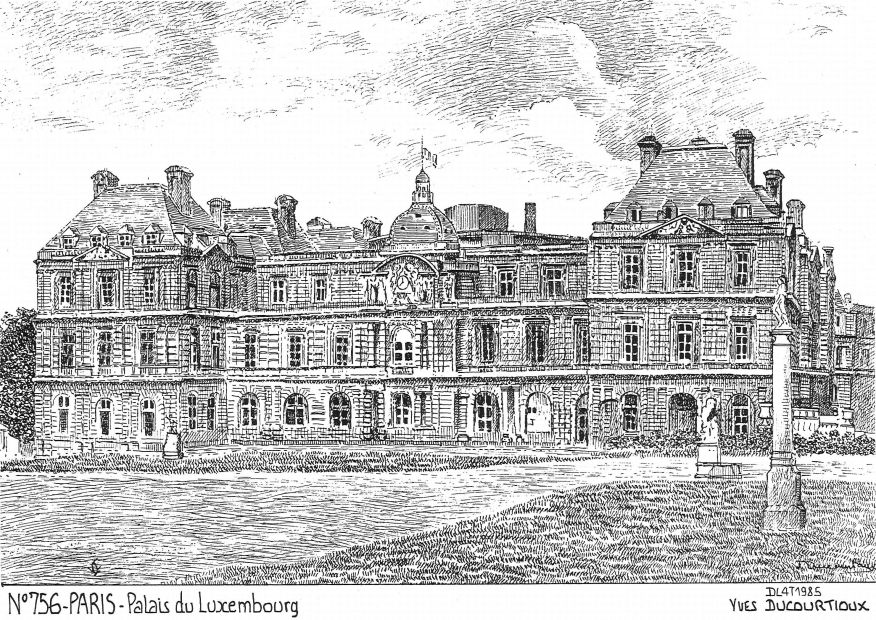 N 75006 - PARIS - palais du luxembourg