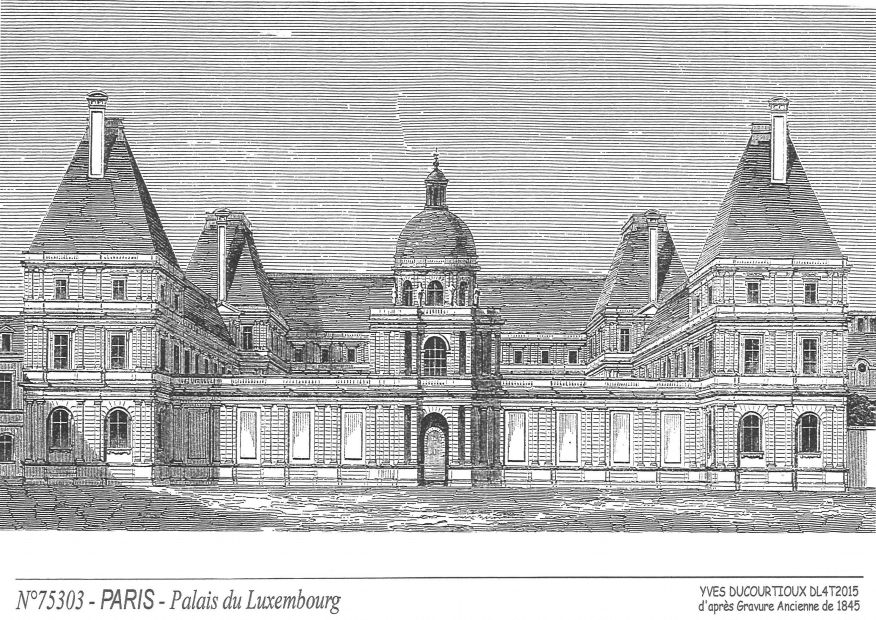 N 75303 - PARIS - palais du luxembourg