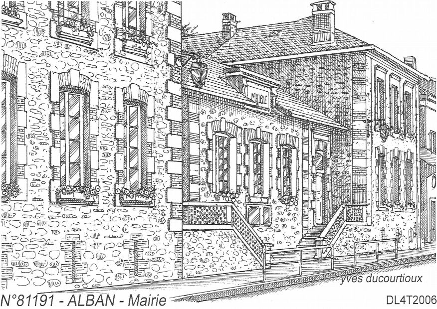 N 81191 - ALBAN - mairie