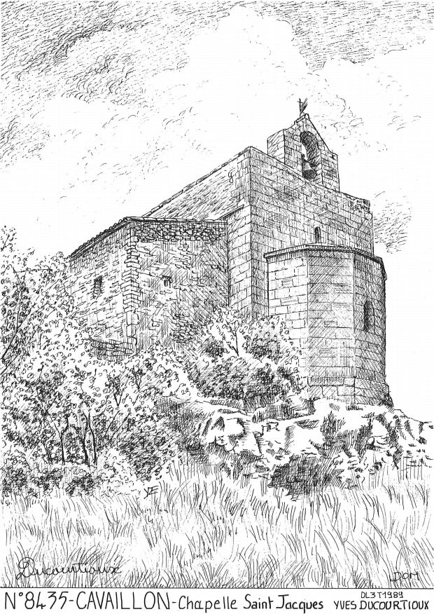 N 84035 - CAVAILLON - chapelle st jacques