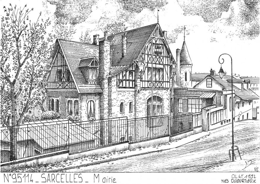 N 95114 - SARCELLES - mairie