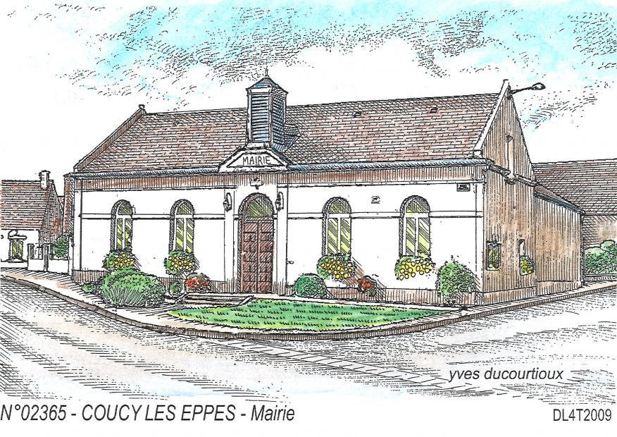 N 02365 - COUCY LES EPPES - mairie