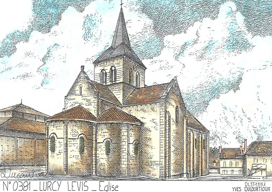 N 03081 - LURCY LEVIS - glise