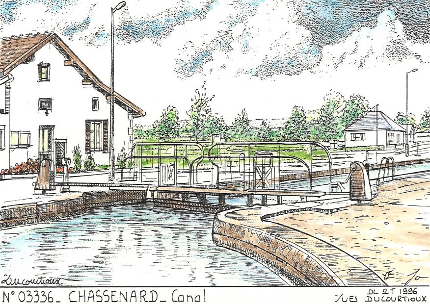 N 03336 - CHASSENARD - canal