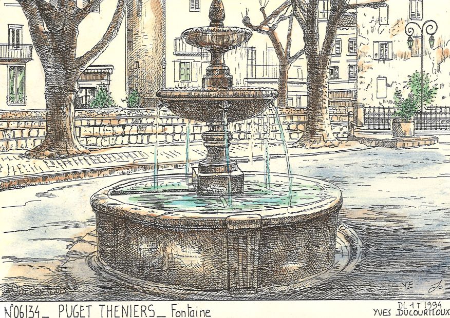 N 06134 - PUGET THENIERS - fontaine
