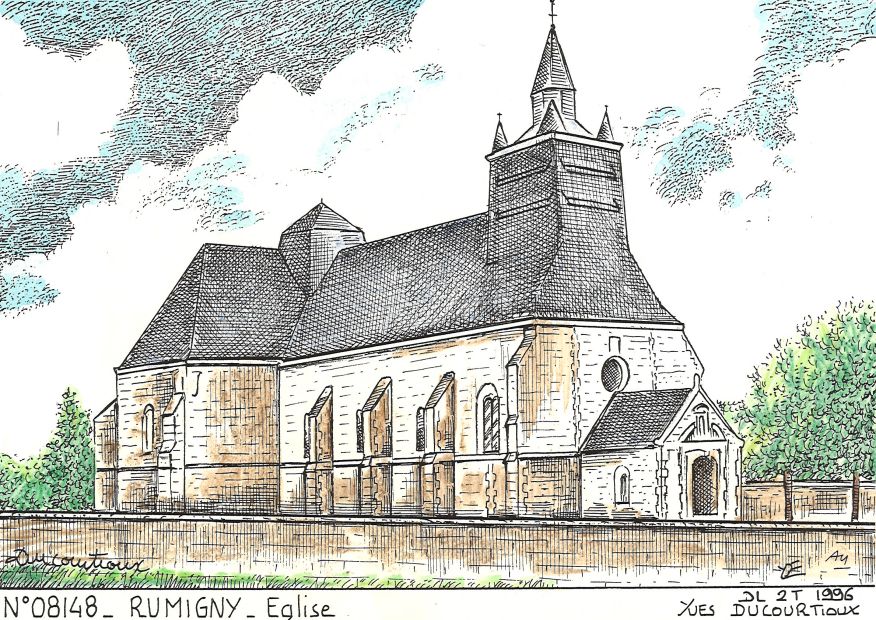N 08148 - RUMIGNY - église
