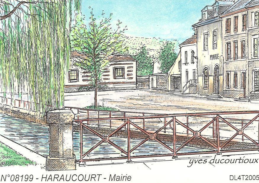N 08199 - HARAUCOURT - mairie