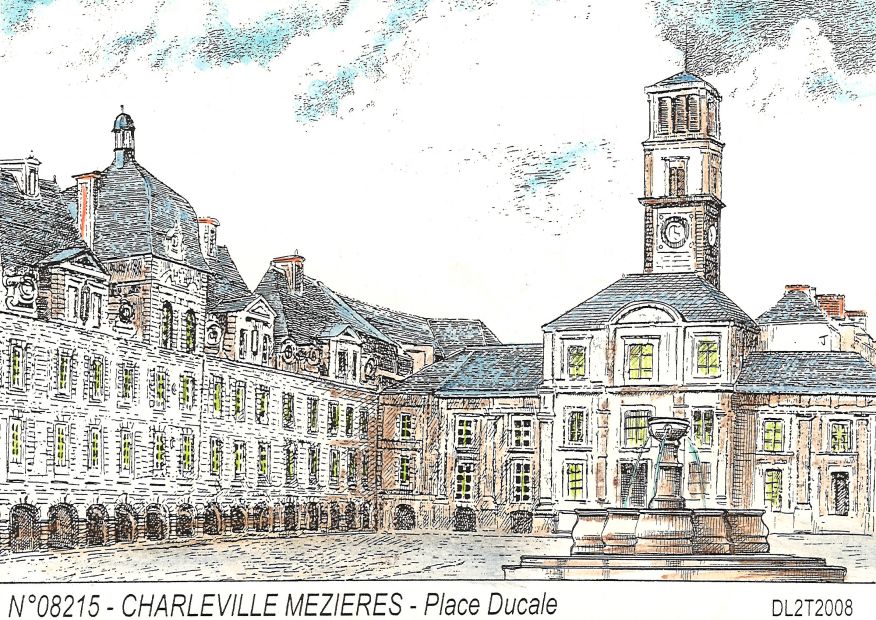 N 08215 - CHARLEVILLE MEZIERES - place ducale