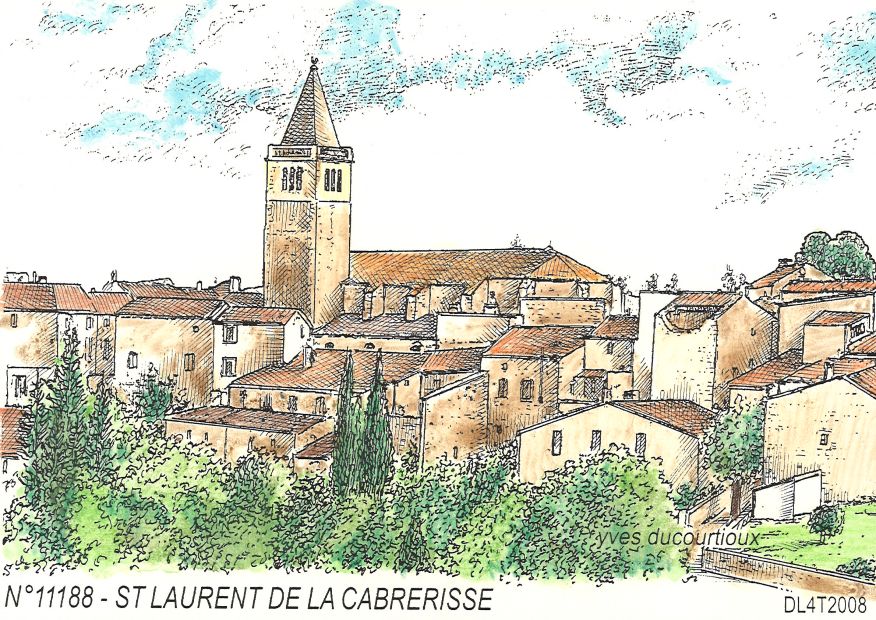 N 11188 - ST LAURENT DE LA CABRERISSE - vue