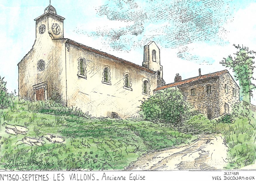 N 13060 - SEPTEMES LES VALLONS - ancienne glise