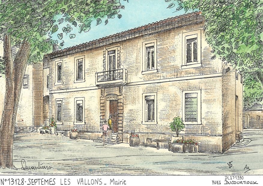 N 13128 - SEPTEMES LES VALLONS - mairie