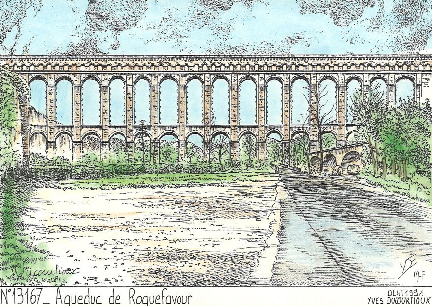 N 13167 - VENTABREN - aqueduc de roquefavour