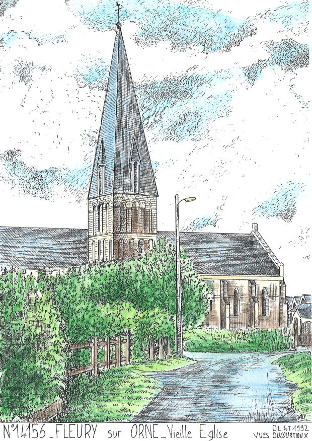 N 14156 - FLEURY SUR ORNE - vieille église