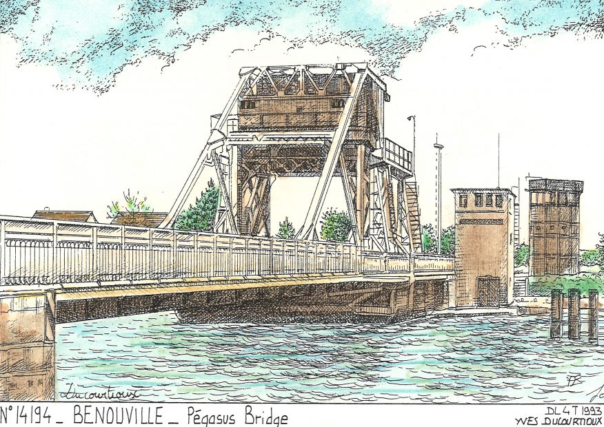 N 14194 - BENOUVILLE - pgasus bridge