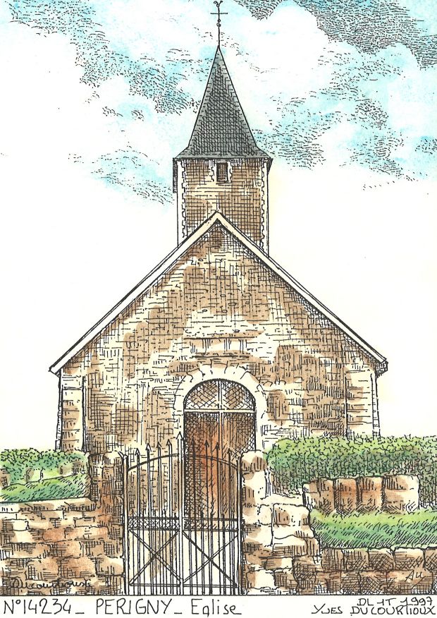 N 14234 - PERIGNY - église
