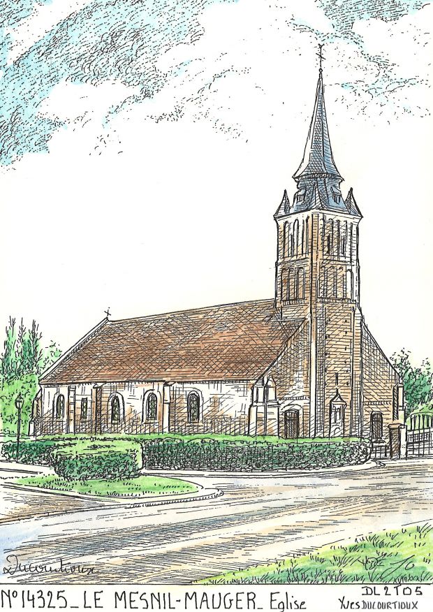 N 14325 - LE MESNIL MAUGER - glise