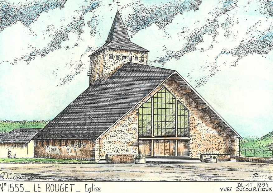 N 15055 - LE ROUGET - glise