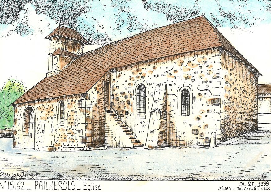 N 15162 - PAILHEROLS - église