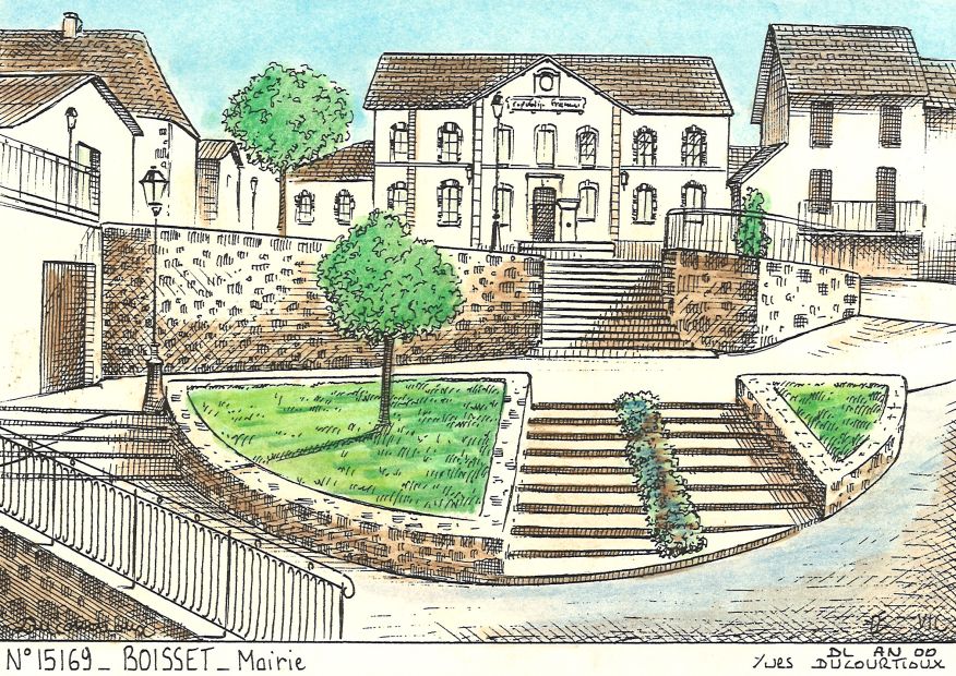 N 15169 - BOISSET - mairie