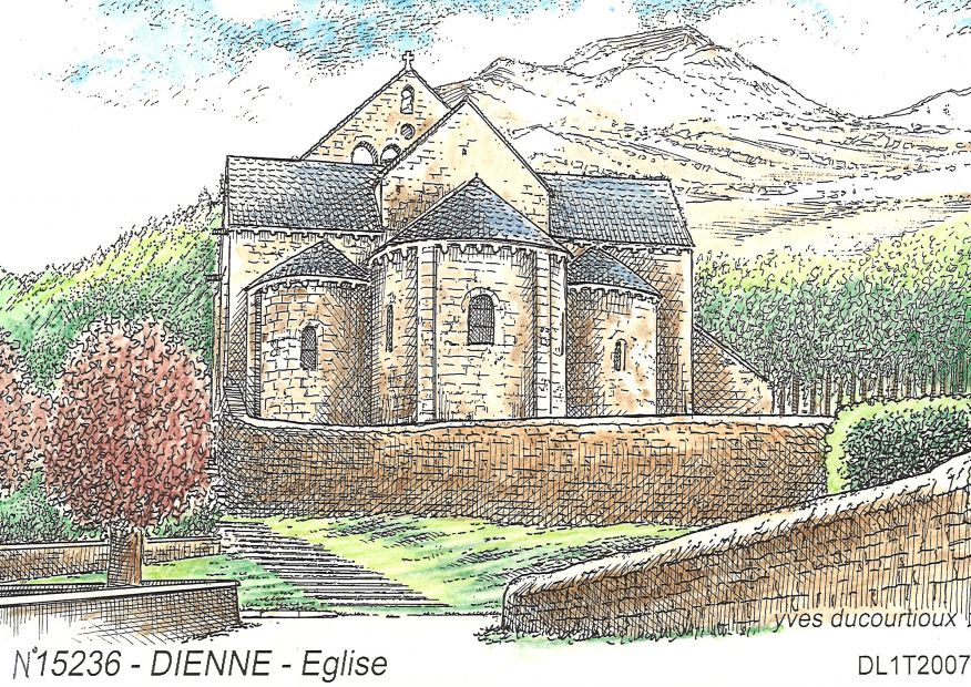 N 15236 - DIENNE - église