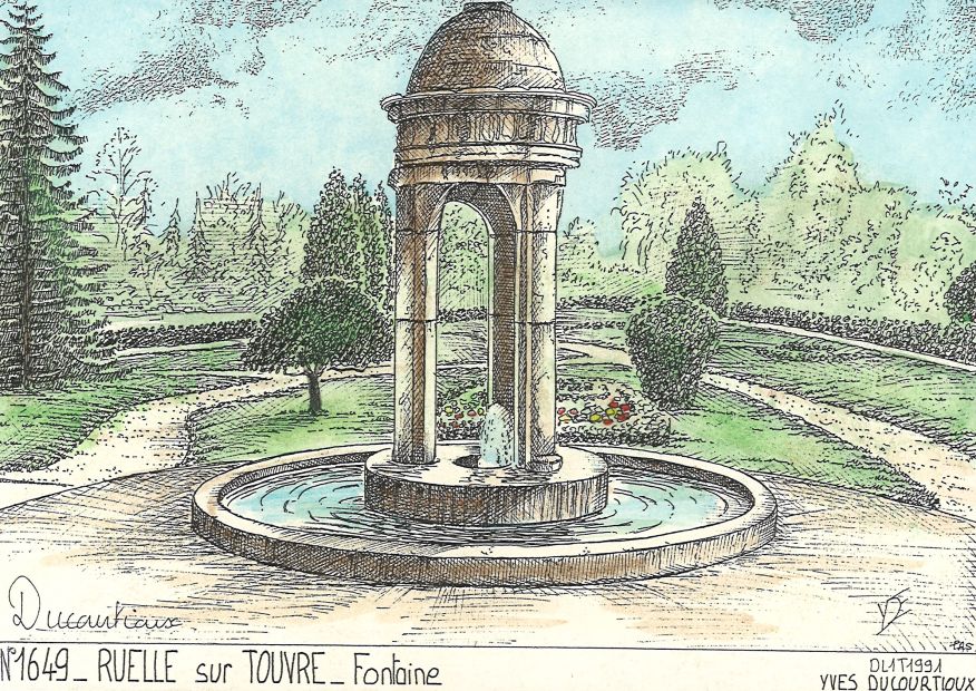 N 16049 - RUELLE SUR TOUVRE - fontaine