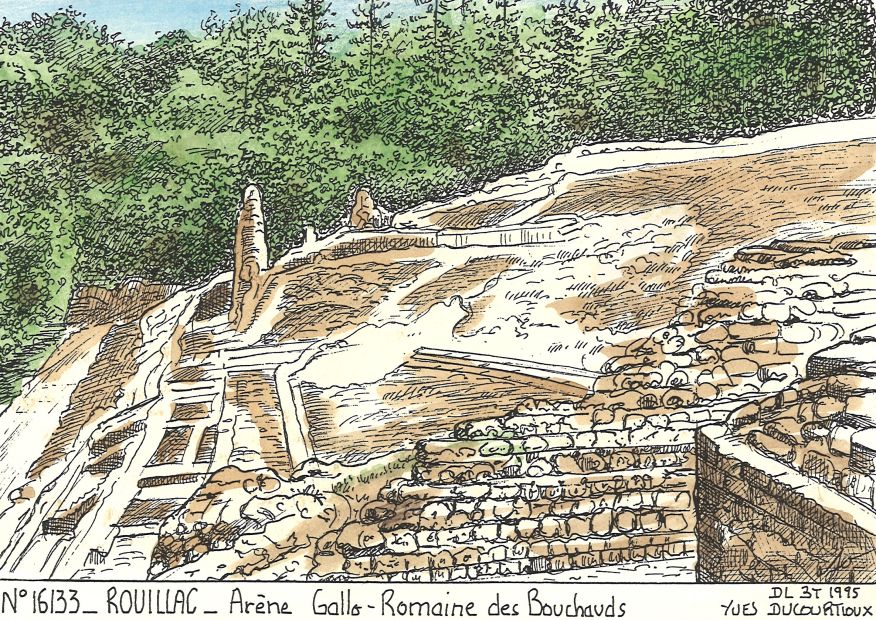 N 16133 - ROUILLAC - arne gallo romaine des bouch.