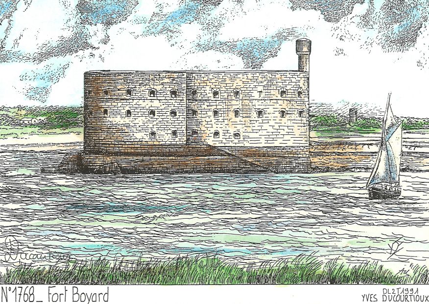 N 17068 - ILE D AIX - fort boyard