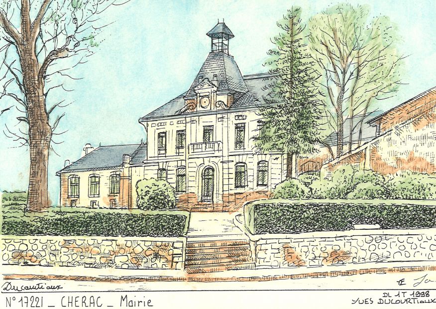 N 17221 - CHERAC - mairie