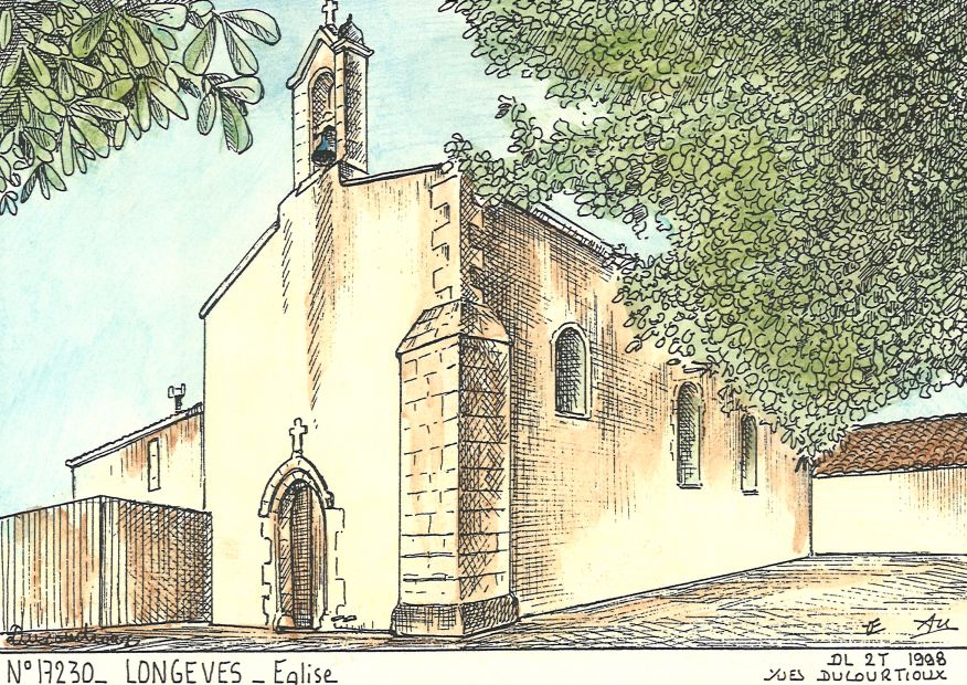 N 17230 - LONGEVES - église