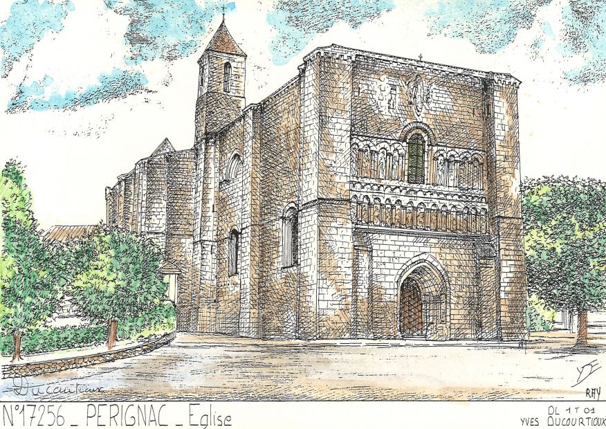 N 17256 - PERIGNAC - église