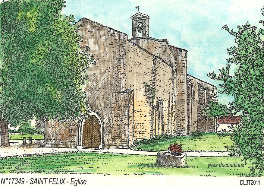 N 17349 - ST FELIX - église