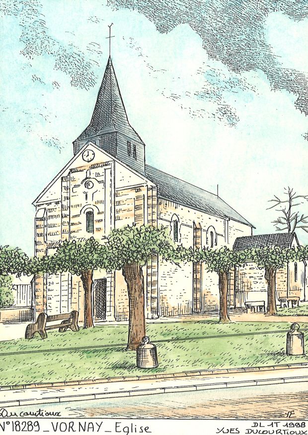 N 18289 - VORNAY - église