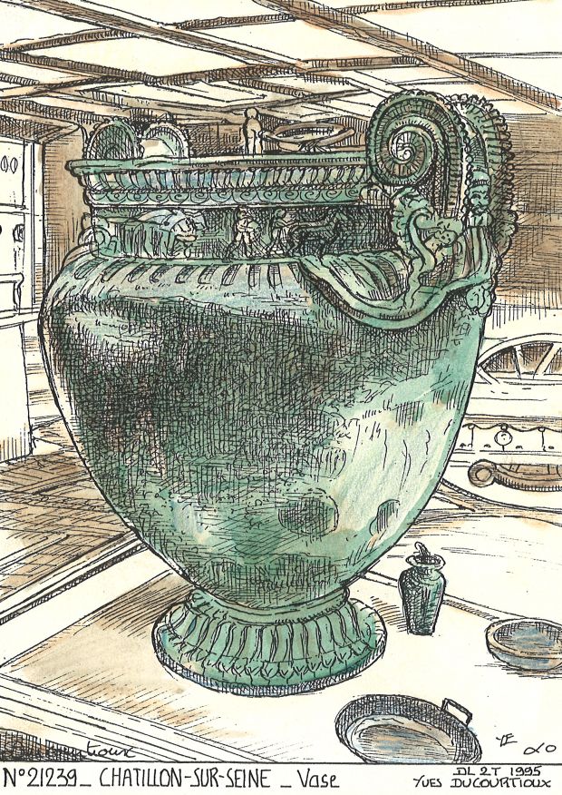 N 21239 - CHATILLON SUR SEINE - vase