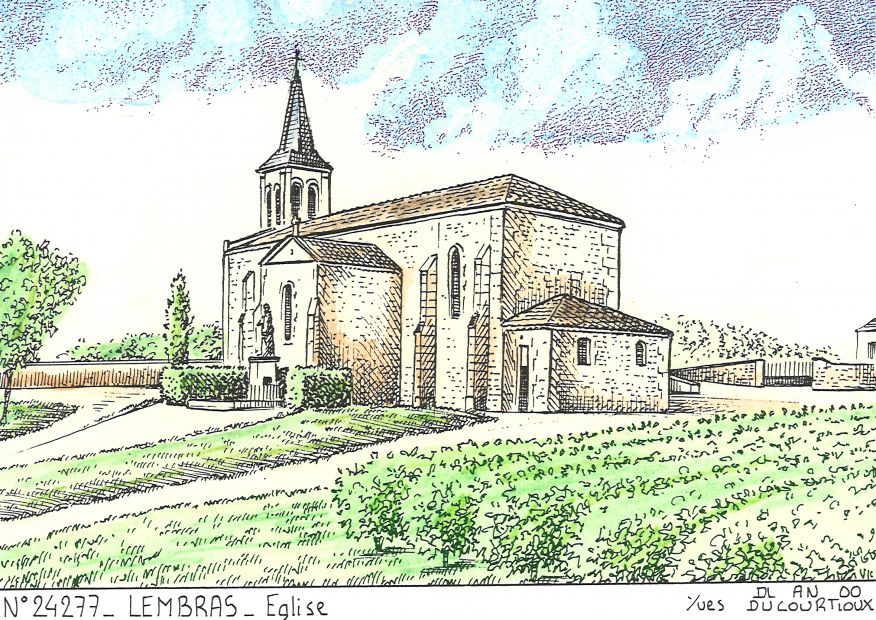 N 24277 - LEMBRAS - glise