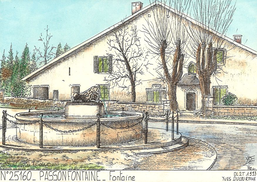N 25160 - PASSONFONTAINE - fontaine