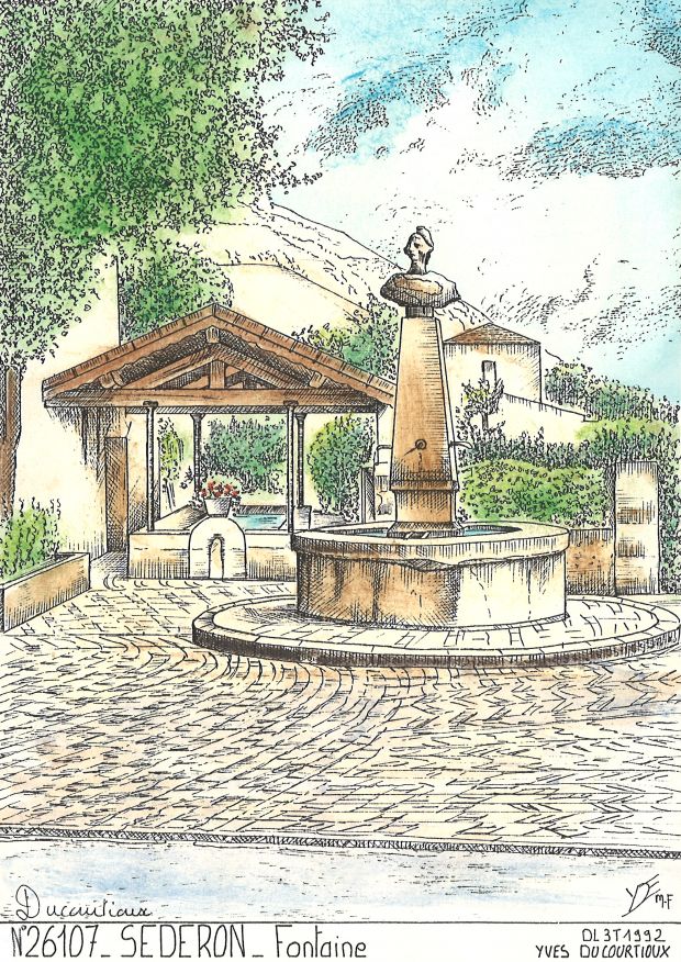 N 26107 - SEDERON - fontaine
