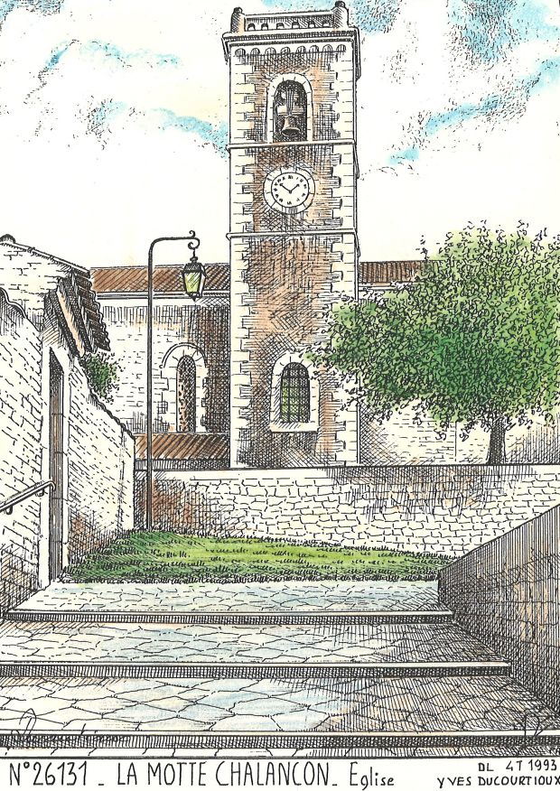 N 26131 - LA MOTTE CHALANCON - église