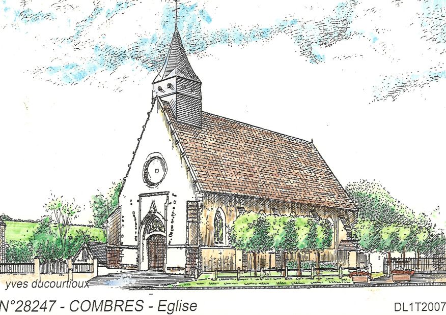 N 28247 - COMBRES - glise