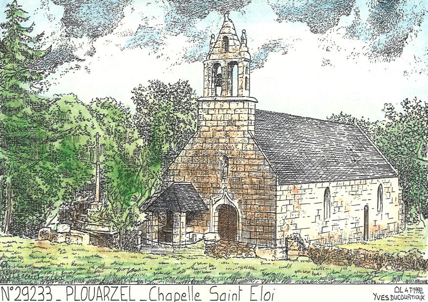N 29233 - PLOUARZEL - chapelle st éloi